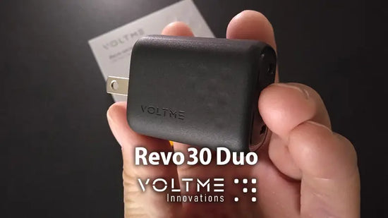 VOLTMEのRevo 30 Duo充電器をレビュー|ANKERとの比較あり!