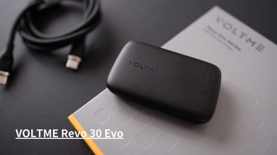 【VOLTME】Revo 30 Evo レビュー。薄型急速充電器 & ナイロン性タイプCケーブル