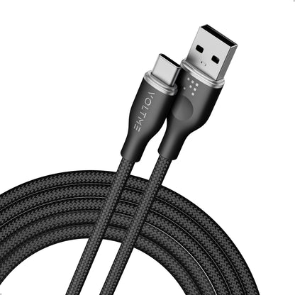 PowerLink Rugg USB-A & USB-C ケーブル（編込み）