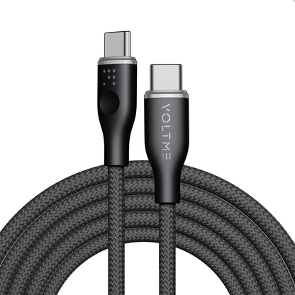 PowerLink Rugg USB-C & USB-C ケーブル 3A（編込み）