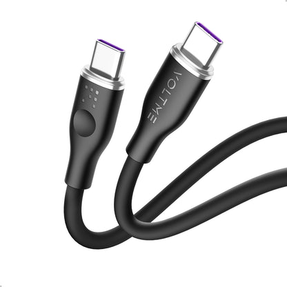 PowerLink Moss USB-C & USB-C ケーブル 100W（シリコン）